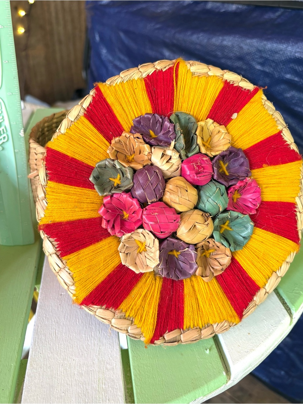 Handwoven tortillas warmer